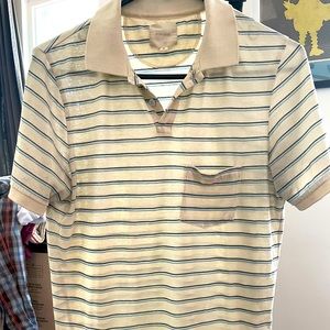 Band of Outsiders Striped Polo Size Medium